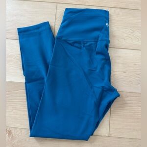 lululemon athletica Blue Wunder Train Leggings